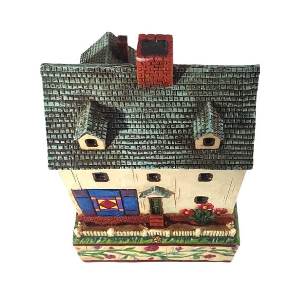 Jim Shore Heartwood Creek 2004 Amish Square Salt Box House Figurine #0000304 - Picture 4 of 10